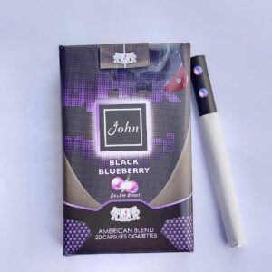 บุหรี่นอก จอห์น บลูเบอรี่ (2เม็ดบีบ)